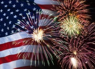 Fireworks and the 4th of July: An American Tradition! Flag & Fireworks