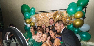 Emerald Ball Photo Booth