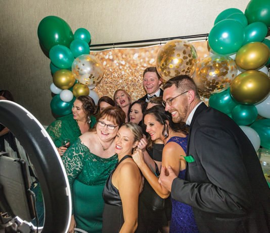 Emerald Ball Photo Booth