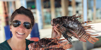 Lionfish Jessica of Coastal Resources