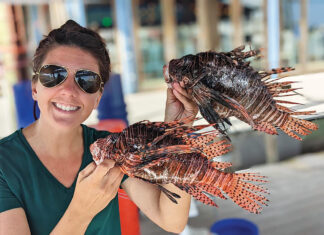 Lionfish Jessica of Coastal Resources