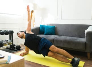 Strong Core / Sexy Abs Exercise workout side plank