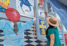 Artful Things Niceville Mural
