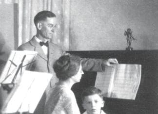 Talent Has No Color Part 2: Embracing Opportunity Ruby Elzy CC Cleo & Edward at the piano circa 1927 in Columbus OH home