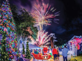 Baytowne Santa Arrival