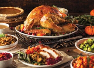 Thankful Homemade Roasted Thanksgiving Day Turkey