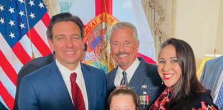 BB Norah Hall FamilyandGovernorDeSantis_WINNERof2023HispanicHertigageMonthEssayContest_10.10.23