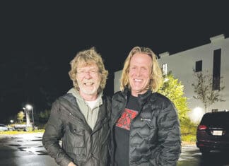 Walton County Resident Nominated For A Grammy Award Sam Bush with Donnie Sundal