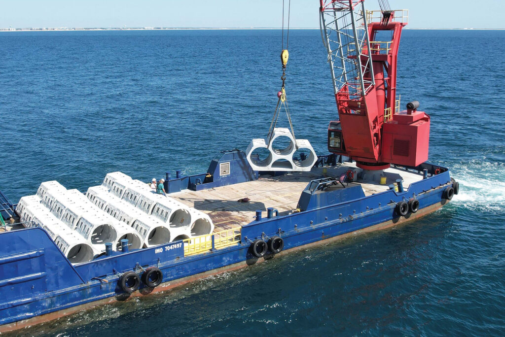 More than 275 Artificial Reefs Recently Deployed off Destin-Fort Walton Beach
