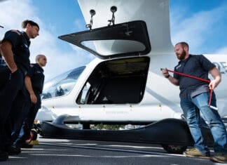 Eglin Fire, BETA Create Base’s First E-Aircraft Emergency Procedures Eglin Fire, BETA Create Base’s First E-Aircraft Emergency Procedures