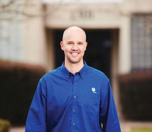 Second-generation utility worker, Corey Booth, follows in his father_s footsteps by helping others as a customer sales and solutions manager in northwest Florida.