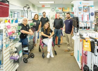 Helping Older Adults Prepare for Emergency Situations J and B Medical group in showroom