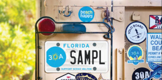 30A License Plate