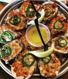 AJs Oysters Baked