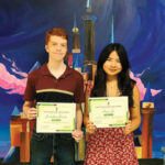 National Merit Choctaw Jonathan Curtis and Tina Le