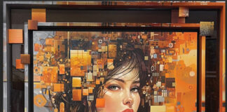 Mosaic of Memories - Abstract Portrait Clint Eagar Design