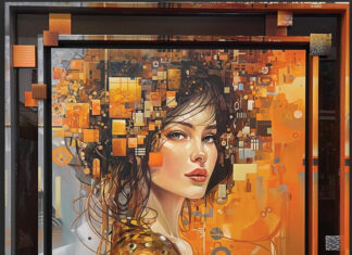 Mosaic of Memories - Abstract Portrait Clint Eagar Design