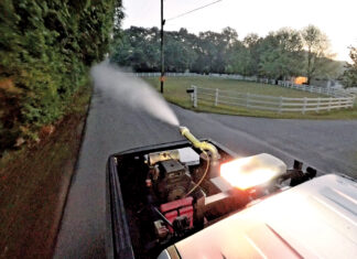 Okaloosa County Mosquito Control Truck