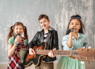 Children musicians