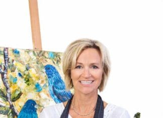 From Palette Knife to Poster: Kathy Schumacher’s Art Sets Sail for MKAF’s 30th Festival Schumacher Head Shot sm