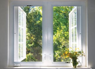 Creating Health in the Home sunsplashed window