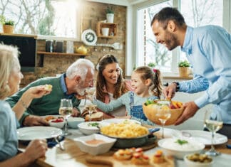 Meaningful Conversations family dining