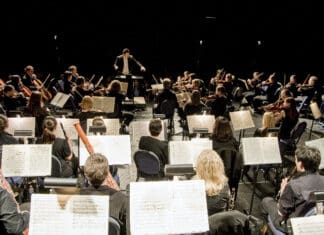A Brilliant Debut for a Milestone Season Demetrius Fuller conducting Sinfonia Gulf Coast orchestra (2)
