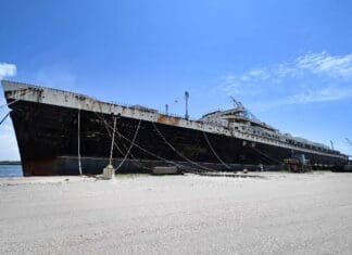 From Ocean Icon to Gulf Giant SS United States Moves Closer to Becoming the World’s Largest Artificial Reef SSUS1