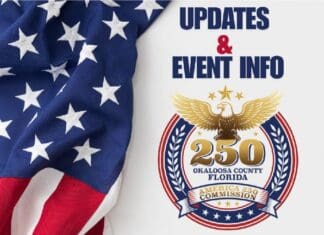Okaloosa County America 250 Commission Begins Year-Long Planning Efforts for America 250 Celebration America 250 graphic
