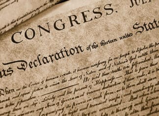 The Pursuit of Happiness for a Greater Good Constitution iStock 471349758