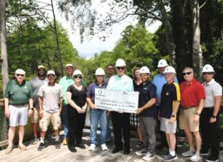 Bay Buzz Mid Bay Rotary Donation to Niceville City Officials