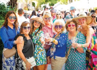 39 Years of the Sandestin Wine Festival! Sandestin Wine Festival ladies with glasses