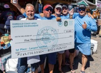 Bay Buzz 1st Largest Lionfish