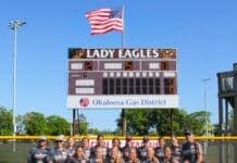 Niceville High Softball Honors America 250 with Custom Military Appreciation Jersey NHS Softball Team JV Varsity and Coahes 1