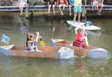 Events Around the Bay LJ Schooners Cardboard Boat Race 2